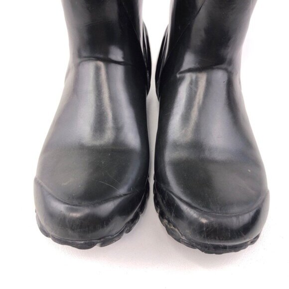 Bogs Alex Solids Black Rubber Rain Boots 7 - Picture 13 of 14